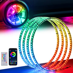 Ehaho RGB Dream Chasing LED Wheel Lights