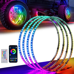 Ehaho RGB Dream Chasing LED Wheel Lights