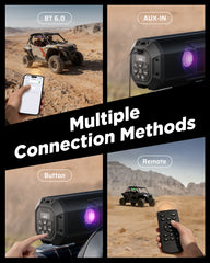 Ehaho EH2002 26 Inch UTV Sound Bar | 6 Speaker