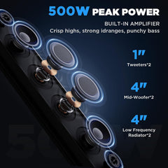 Ehaho MT4200 pro 25 Inch Sound Bar