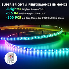 Ehaho RGB Dream Chasing LED Wheel Lights