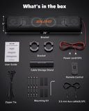 Ehaho EH2002 26 Inch UTV Sound Bar | 6 Speaker