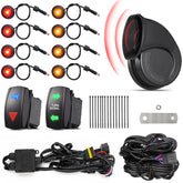Ehaho ATV UTV Turn Signal Kit with 110D Horn