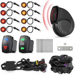 Ehaho ATV UTV Turn Signal Kit with 110D Horn