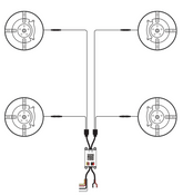 Controller Accessories for Pure White Wheel Lights