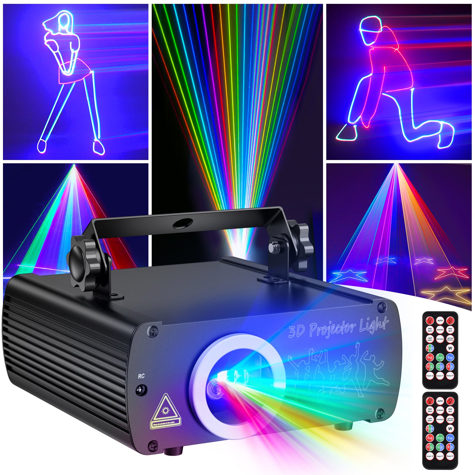 Ehaho L2600 3D DJ Laser Party Lights – Ehaho US