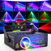 Ehaho L2400 3D DJ Laser Party Lights | RGB 3D Animation 2.0