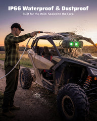 Ehaho EH2001 17 Inch UTV Sound Bar | 4 Speaker
