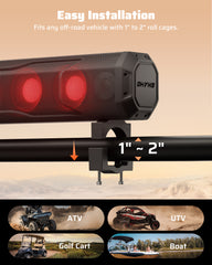 Ehaho EH2003 35 Inch UTV Sound Bar | 8 Speaker