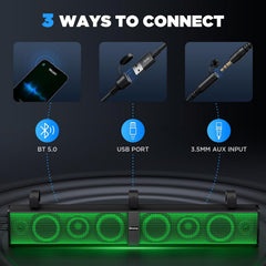 Ehaho MT4300 34 Inch UTV Sound Bar
