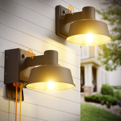 Ehaho EH-BD01 Porch Lights with GFCI Outlet