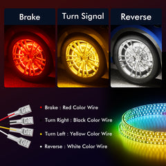 Ehaho RGB Dream Chasing LED Wheel Lights