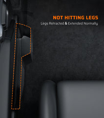 Ehaho Metal Rear Door Pockets for Jeep