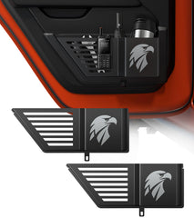 Ehaho Metal Rear Door Pockets for Jeep