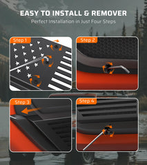 Ehaho Metal Front Door Pockets for Jeep