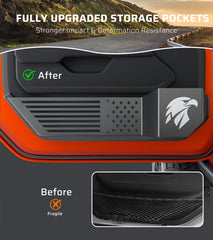 Ehaho Metal Front Door Pockets for Jeep