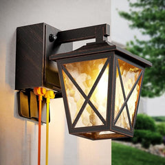 Ehaho EH-BD03 Porch Lights with GFCI Outlet