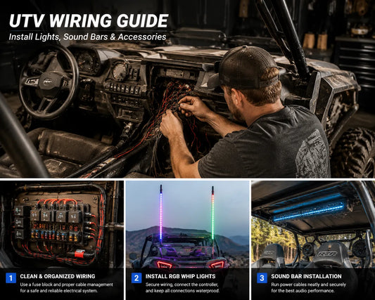 UTV Wiring Guide: How to Properly Install Lights, Sound Bars & Accessories