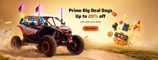 Best Prime Day 2026 UTV Accessories Deals: Sound Bars, Whip Lights & More