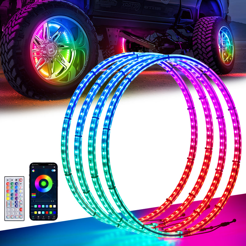 Ehaho RGB Dream Chasing LED Wheel Lights