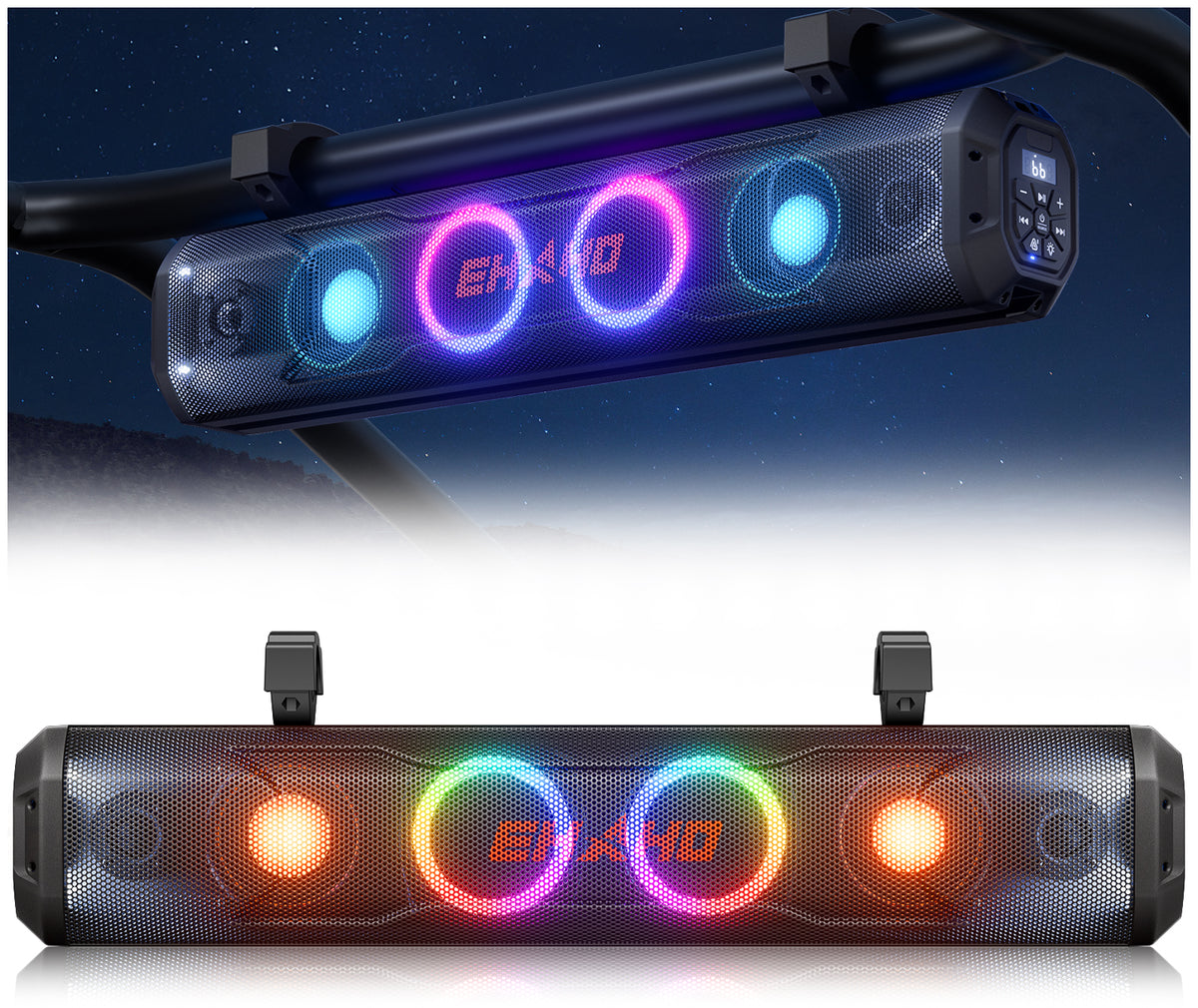 Ehaho EH2002 26 Inch UTV Sound Bar | 6 Speaker