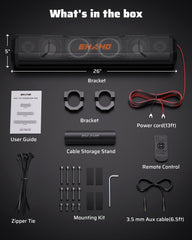 Ehaho EH2002 26 Inch UTV Sound Bar | 6 Speaker