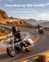 Ehaho 4" Motorcycle Speakers | 600W Bluetooth 6.0