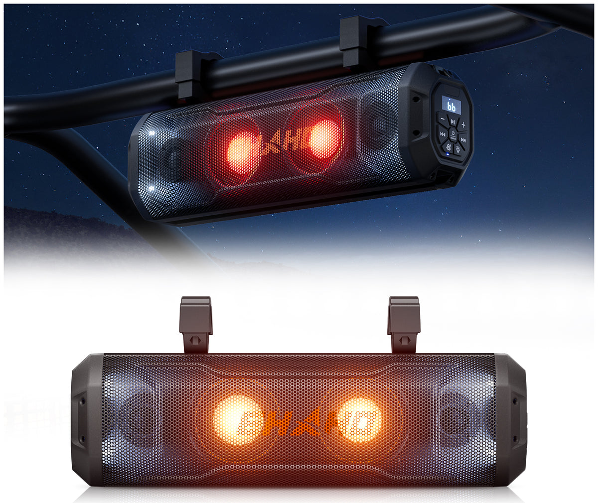 Ehaho EH2001 17 Inch UTV Sound Bar | 4 Speaker