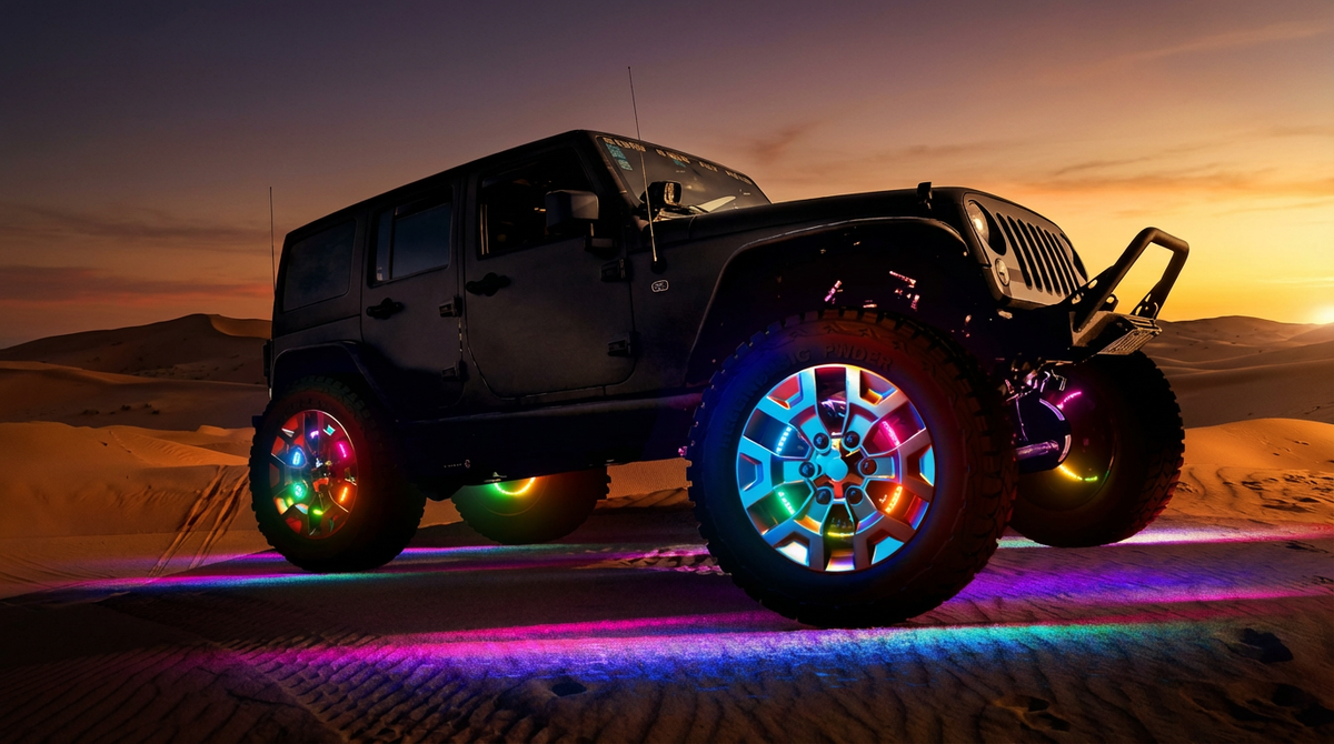 Dream Chasing LED Wheel Lights