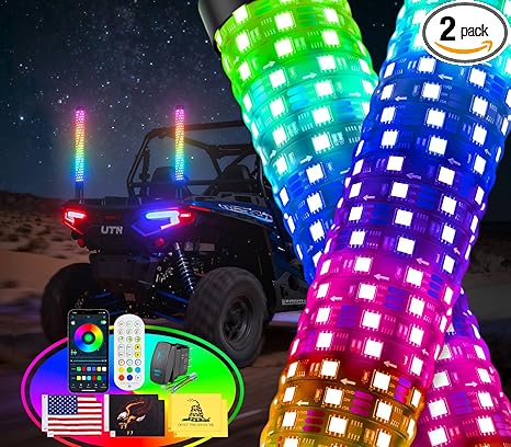 fat whip light 4 ft dual