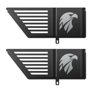 Ehaho Metal Rear Door Pockets for Jeep